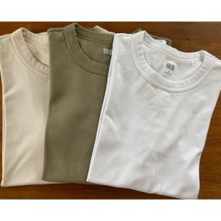 ユニクロ(UNIQLO)のユニクロU クルーネックTシャツ　３枚組(Tシャツ/カットソー(半袖/袖なし))