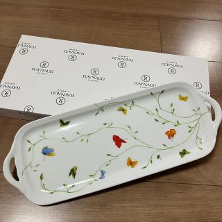 値下げ！RAYNAUD LIMOGESレイノー　サンドイッチプレート(食器)