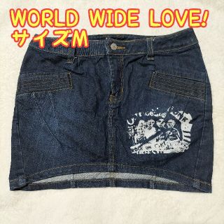 売れ筋ランキングも ワールドワイドラブ デッドスマイル デニム FREE