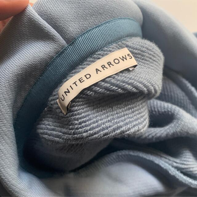 BEAUTY&YOUTH UNITED ARROWS(ビューティアンドユースユナイテッドアローズ)のunited arrows パーカー　水色　auralee yoke  メンズのトップス(パーカー)の商品写真