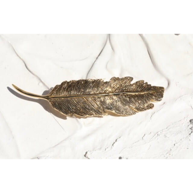 【PLUIE】Feather L barrette