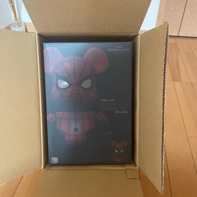 BE@RBRICK SPIDER-MAN UPGRADED 100%&400%