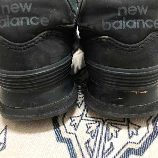 New Balance(ニューバランス)のニューバランス new balance スニーカー 靴 ブラック 黒 26 メンズの靴/シューズ(スニーカー)の商品写真