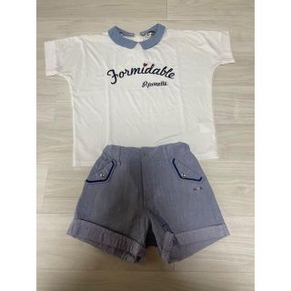 ポンポネット(pom ponette)のポンポネット半袖シャツとショートパンツのセット　Pom ponette(Tシャツ/カットソー)