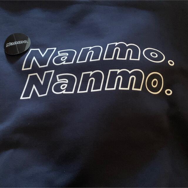 nanmo. パーカー　ネイビー　新品未使用