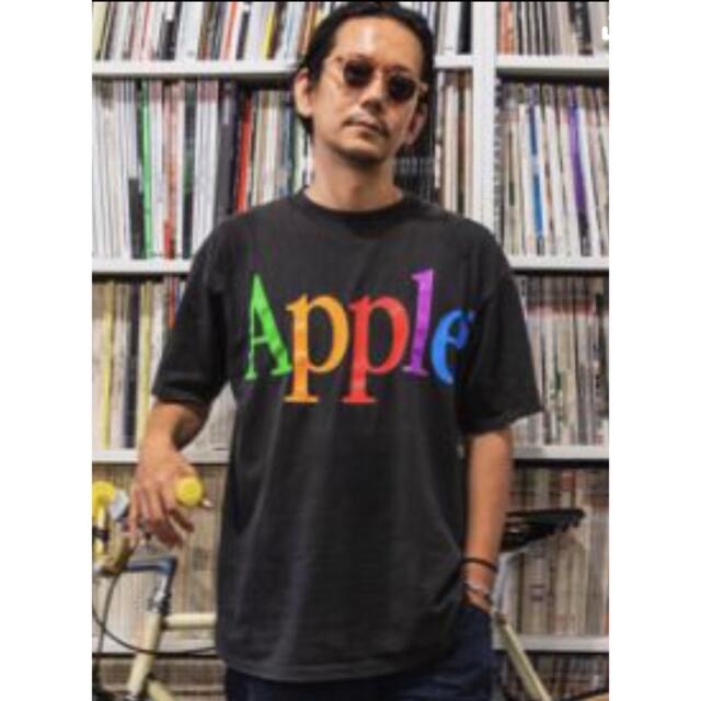 本日限定価格　90's  Apple ビンテージTシャツ　野村訓市　企業ロゴ