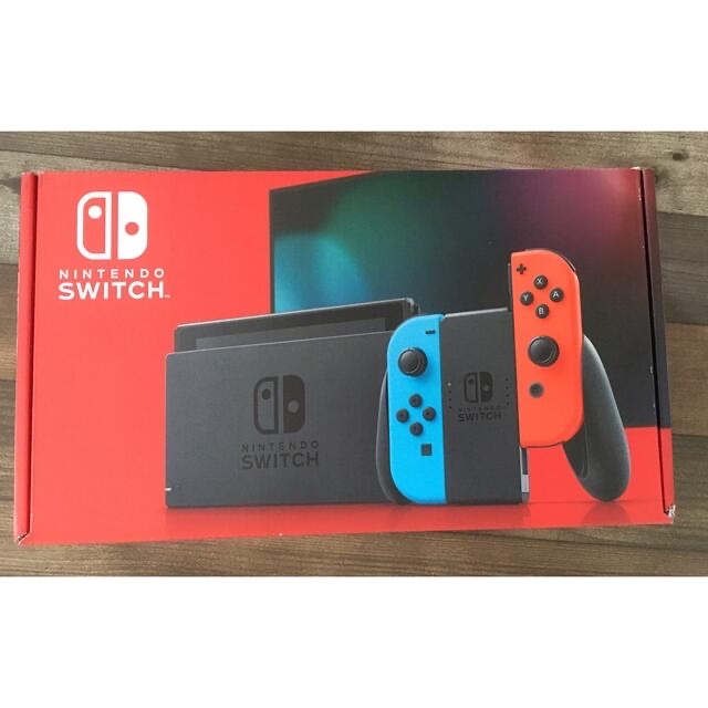 Nintendo Switch(ニンテンドースイッチ)の脳トレとセットで。Nintendo Switch ネオンブルー/(R) ネオ エンタメ/ホビーのゲームソフト/ゲーム機本体(家庭用ゲーム機本体)の商品写真