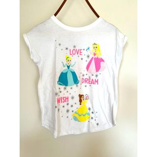 ザラキッズ(ZARA KIDS)のディズニープリンセス　Tシャツ　4y(Tシャツ/カットソー)