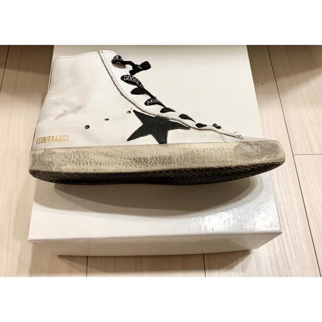 GOLDEN GOOSE(ゴールデングース)のGOLDEN GOOSE ゴールデングース　白ハイカット　スニーカー レディースの靴/シューズ(スニーカー)の商品写真