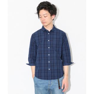 アーバンリサーチ(URBAN RESEARCH)のURBAN RESEARCH DOORS チェックシャツ(Tシャツ/カットソー(七分/長袖))