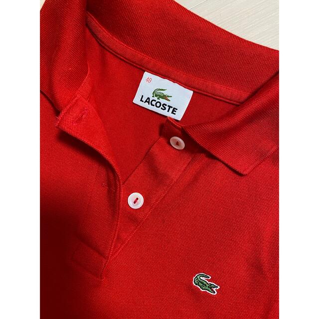 LACOSTE(ラコステ)のラコステ＊ノースリーブポロシャツ＊ レディースのトップス(ポロシャツ)の商品写真