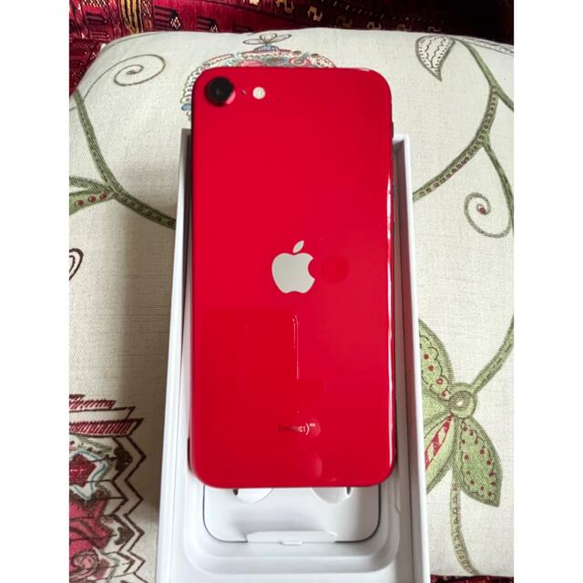 (美品) iPhone SE2 Product Red 64GB SIMフリー