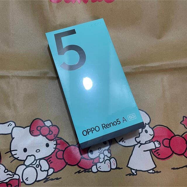 OPPO Reno5 A シルバーブラック(eSIM対応版)Y! mobile版
