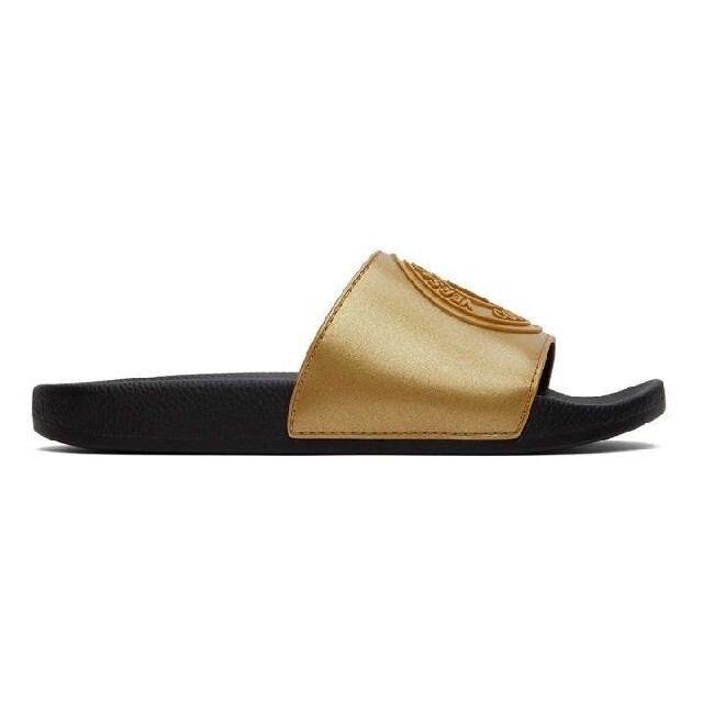 【新品未使用】 VERSACE JEANS COUTURE サンダル ブラック レディースの靴/シューズ(サンダル)の商品写真
