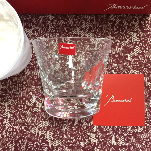 Baccarat(バカラ)の【Baccara】バカラグラス新品 ✨ベルーガ✨2客 インテリア/住まい/日用品のキッチン/食器(グラス/カップ)の商品写真