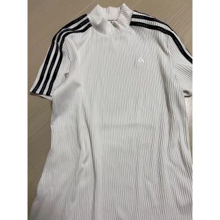 アディダス(adidas)のIII adidas golf＊スリーストライプスモックネックIII(ウエア)