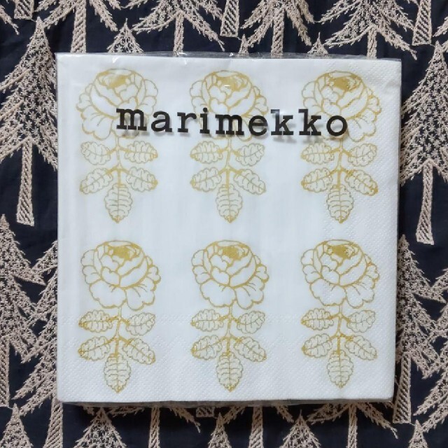 marimekko(マリメッコ)のマリメッコ ペーパーナプキン 2種20枚セット インテリア/住まい/日用品のキッチン/食器(テーブル用品)の商品写真