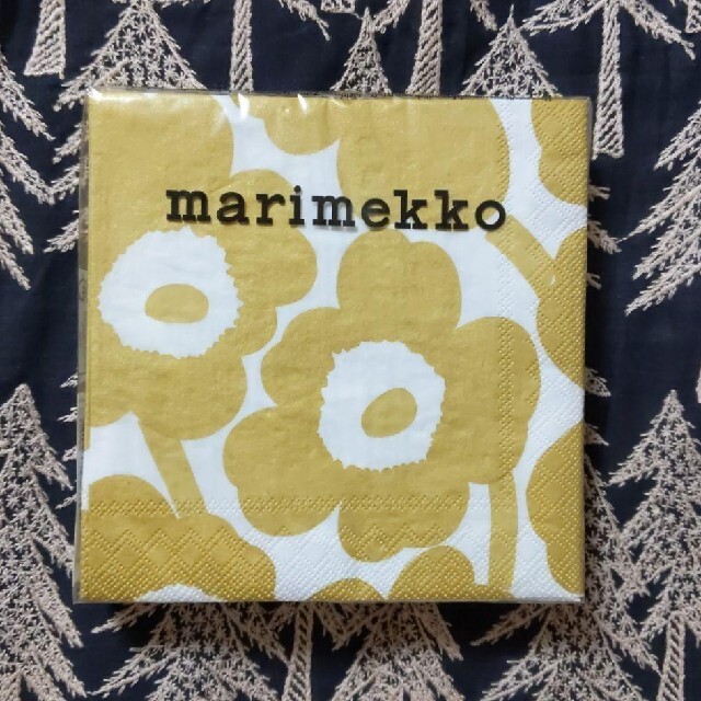 marimekko(マリメッコ)のマリメッコ ペーパーナプキン 2種20枚セット インテリア/住まい/日用品のキッチン/食器(テーブル用品)の商品写真