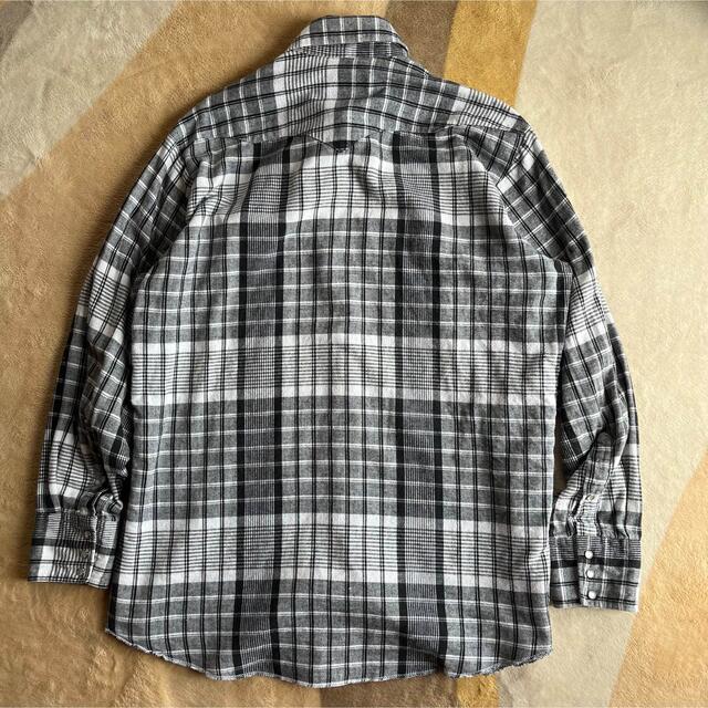 90's ネルシャツ ウエスタンシャツ ネル 90年代 フランネルシャツ