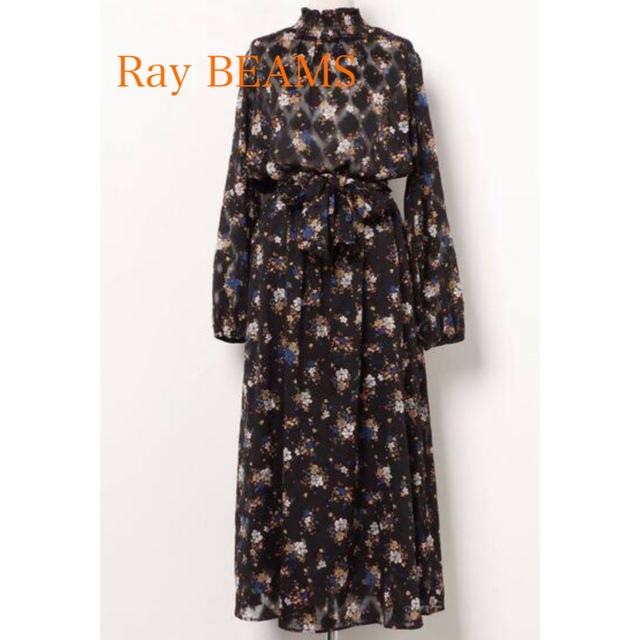 Ray BEAMS(レイビームス)のRayBEAMSシアー花柄ワンピース レディースのワンピース(ロングワンピース/マキシワンピース)の商品写真