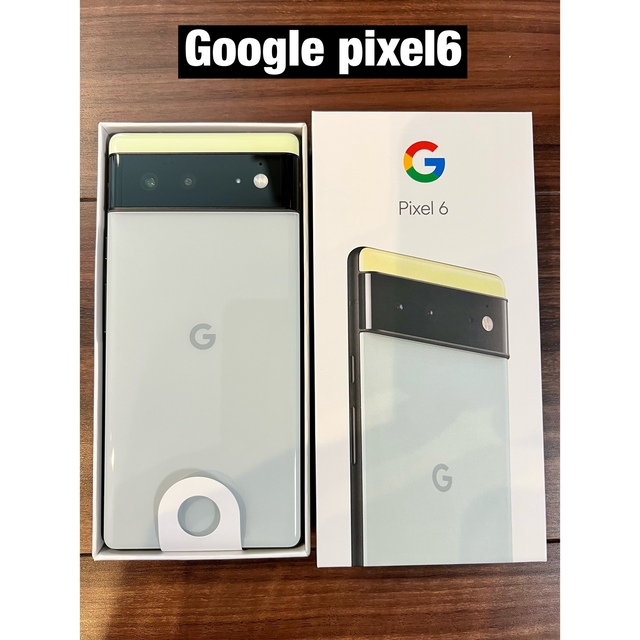 【新品・未使用】Google pixel6 Sorta Seafoam128GB