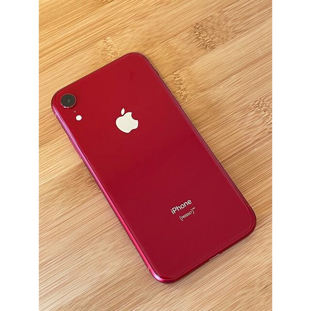 スマホ/家電/カメラ★超美品★ iPhone XR 64GB SIMフリー レッド