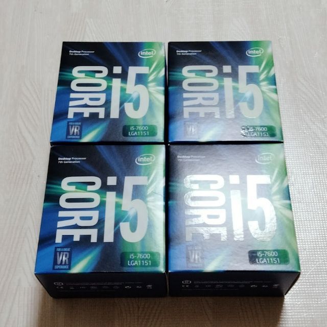 4個セット Intel CPU i5 7600 BX80677I57600