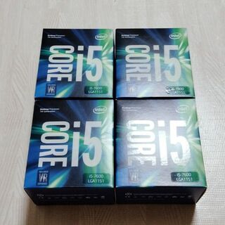 4個セット Intel CPU i5 7600 BX80677I57600(PCパーツ)