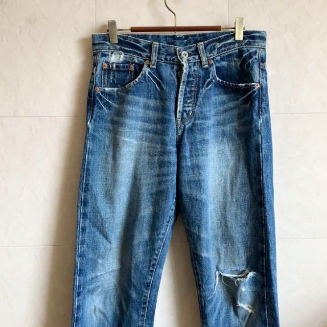 JOURNAL STANDARD(ジャーナルスタンダード)のメンズ JOURNAL STANDARD ダメージデニムパンツ ジーパン メンズのパンツ(デニム/ジーンズ)の商品写真