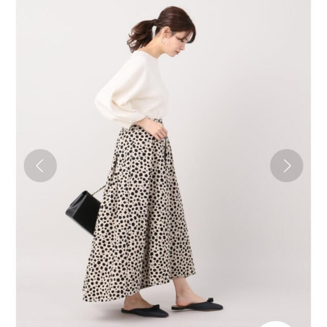 VERMEIL par iena(ヴェルメイユパーイエナ)の［新品未使用］レオパードプリント　フレアスカート  レディースのスカート(ロングスカート)の商品写真