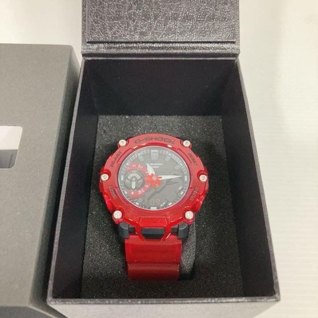 CASIO(カシオ)の☆極美品 ☆CASIO ☆G-shock ☆GA-2200SKL ☆希少RED メンズの時計(腕時計(デジタル))の商品写真