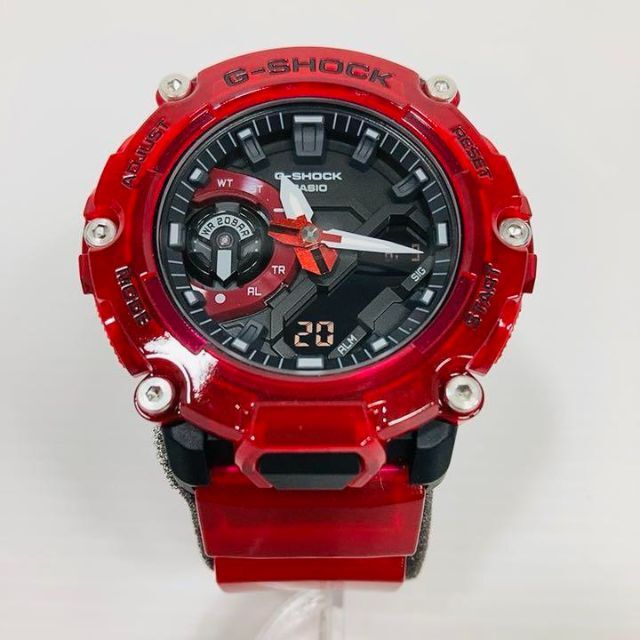 CASIO(カシオ)の☆極美品 ☆CASIO ☆G-shock ☆GA-2200SKL ☆希少RED メンズの時計(腕時計(デジタル))の商品写真