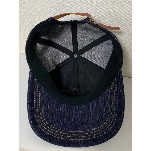 ワンピースオブロック/デニム/キャップ/ジーンズ/パッチ/限定/インディゴ/美品