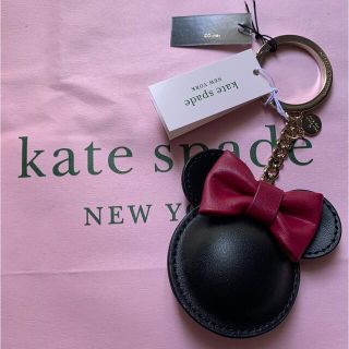 ケイトスペードニューヨーク(kate spade new york)の新品ケイトスペード xミニー　人気限定コラボ　ミニーキーホルダー(キーホルダー)