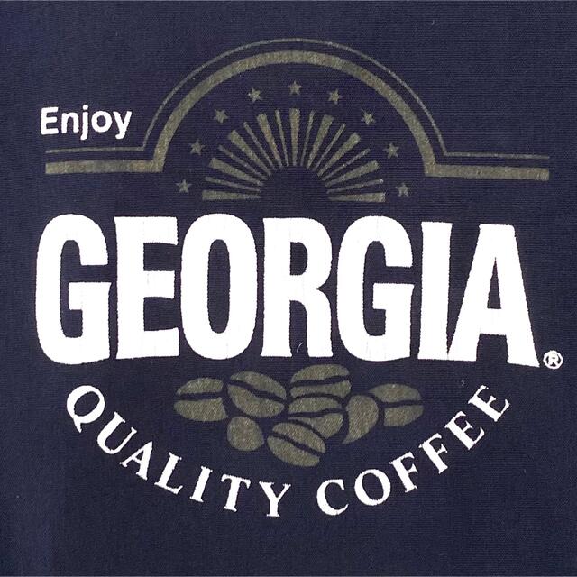 コカ・コーラ - GEORGIA ジョージア コーヒー 企業 中綿 ジップアップ