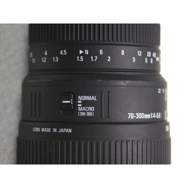 SIGMA(シグマ)のシグマ望遠レンズ APO DG 70-300mm　ペンタックス用 スマホ/家電/カメラのカメラ(レンズ(ズーム))の商品写真