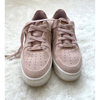 ナイキ(NIKE)のNike Air Force 1 PARTICLE BEIGE ピンク(スニーカー)