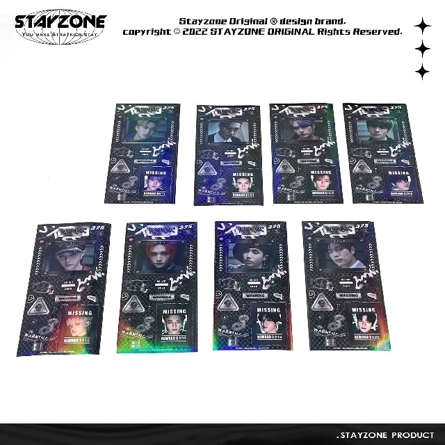 Stray Kids(ストレイキッズ)のFelix collectbook pcholder BK+WH set エンタメ/ホビーのCD(K-POP/アジア)の商品写真