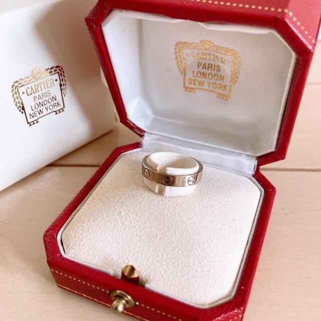 最も信頼できる Cartier カルティエ ラブリング 7号 - リング(指輪