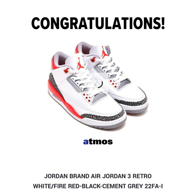 air jordan 3 fire red