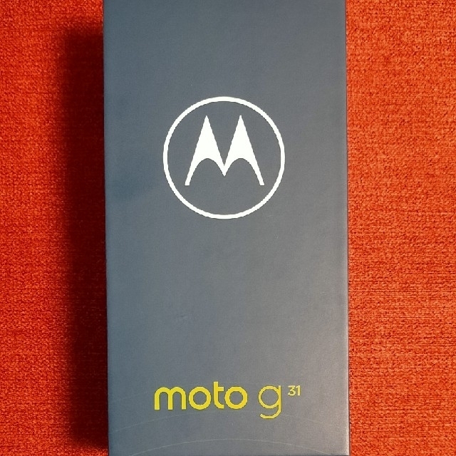 〔新品未使用〕moto g31 ミネラルグレイ MOTOROLA