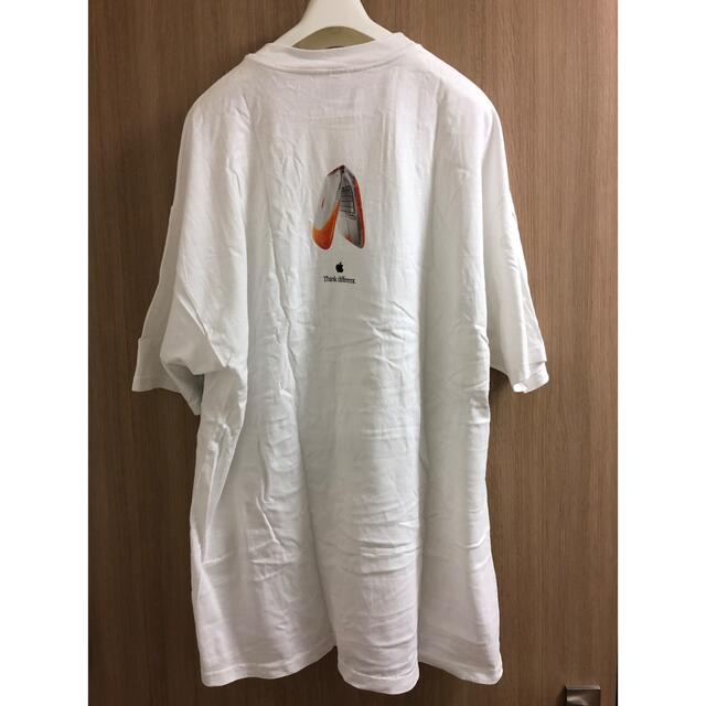 レア 90s USA vintage Apple ロゴ プリントT XL レア 90s USA vintage Apple ロゴ プリントT XL