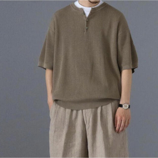 crepuscule/Steven Alan 22ss別注 ヘンリーネックT