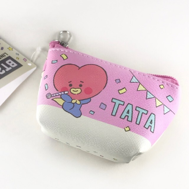 BT21(ビーティーイシビル)のBT21  TATA　イヤホンケース　イヤホンポーチ レディースのファッション小物(コインケース)の商品写真