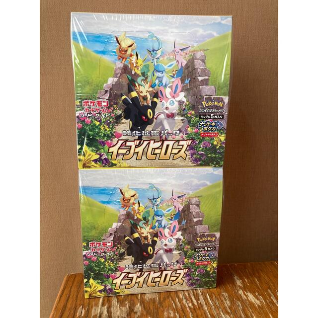 Box/デッキ/パック ポケモン イーブイヒーローズ シュリンク付き 2個セット