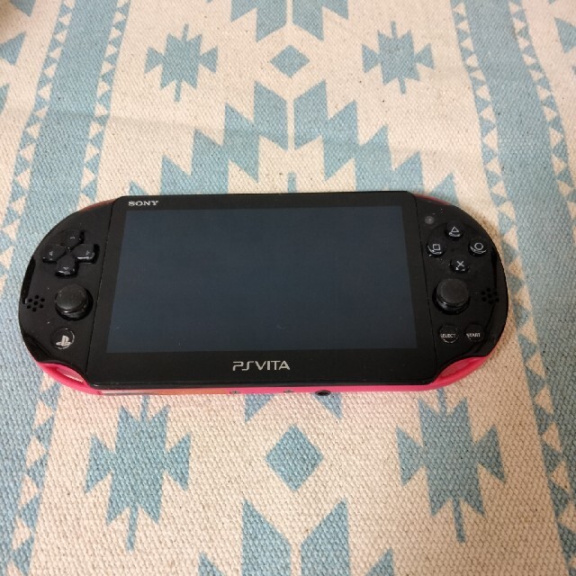 ゲーム「PlayStation®Vita  ピンク/ブラック PCHJ-2000」