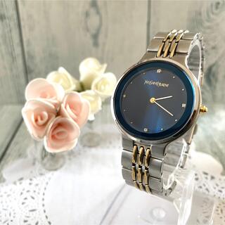 直営の公式通販サイト Yves 美品 Saint メンズ 腕時計 ローマ数字 クォーツ Laurent 腕時計(アナログ)