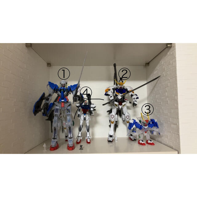 【ジャンク品】ガンダム プラモデル 完成品 5体セット （バラ売り不可）