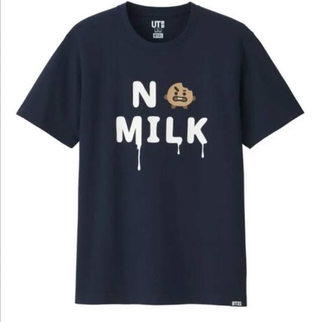 BT21(ビーティーイシビル)のBT21 Tシャツ ユニクロ限定コラボUT SHOOKY レディースのトップス(Tシャツ(半袖/袖なし))の商品写真