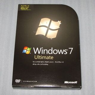 マイクロソフト(Microsoft)のMicrosoft Windows 7 Ultimate アップグレード版(その他)